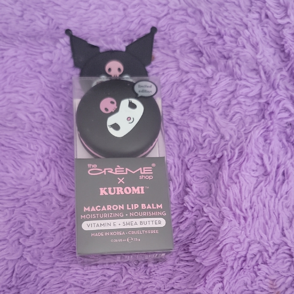The Creme Shop X Kuromi Macaroon Lip Balm